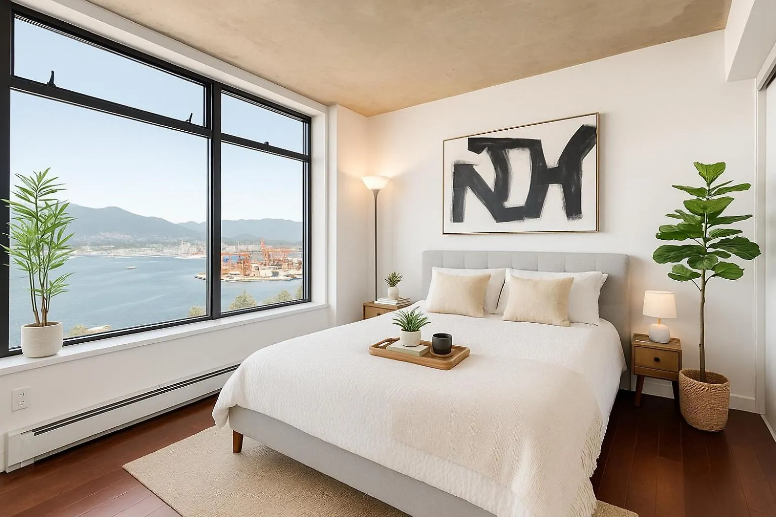 Luxury 2Br Apartment With Floor-To-Ceiling Windows And Mountains Vancouver